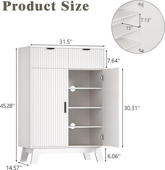 Shoe Cabinet Storage for Entryway
