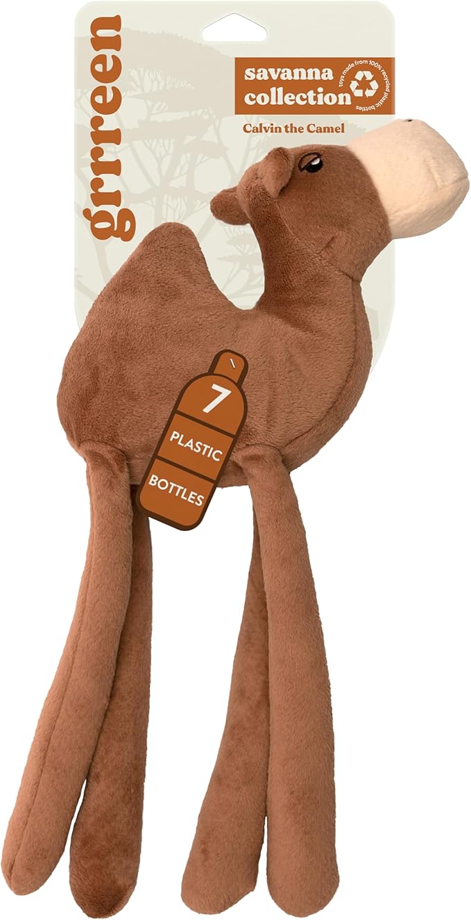 Dog Toys | Plush Toy Camel Stuffed Animal for Dogs | Eco Friendly Toy Made from Non Toxic Materials