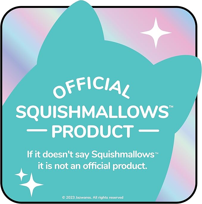 Squishmallows Original 8-Inch Limell Frog with Blue Spots Holding Popsicle - Official Jazwares Plush