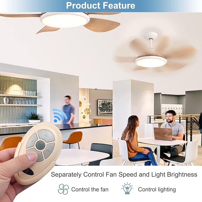 Universal Ceiling Fan Remote Control Kit Dimmable, Replacement