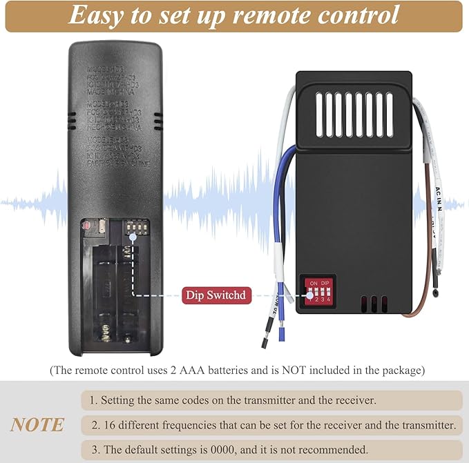 Hampton Bay Universal Ceiling Fan Thermostatic Remote Control Kit