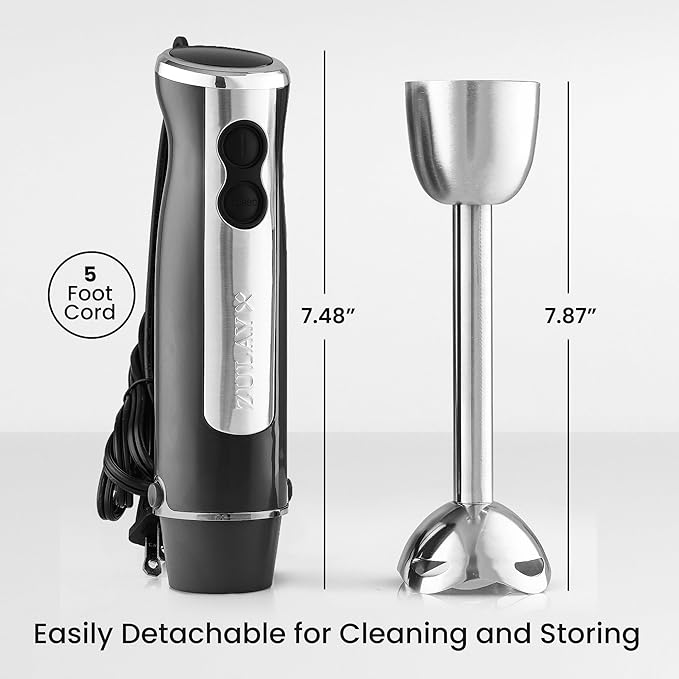 Zulay Immersion Stick Mixer Hand Blender