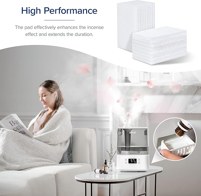 LEVOIT OasisMist Smart Cool and Warm Mist Humidifiers & Aroma Pads 16 Pack