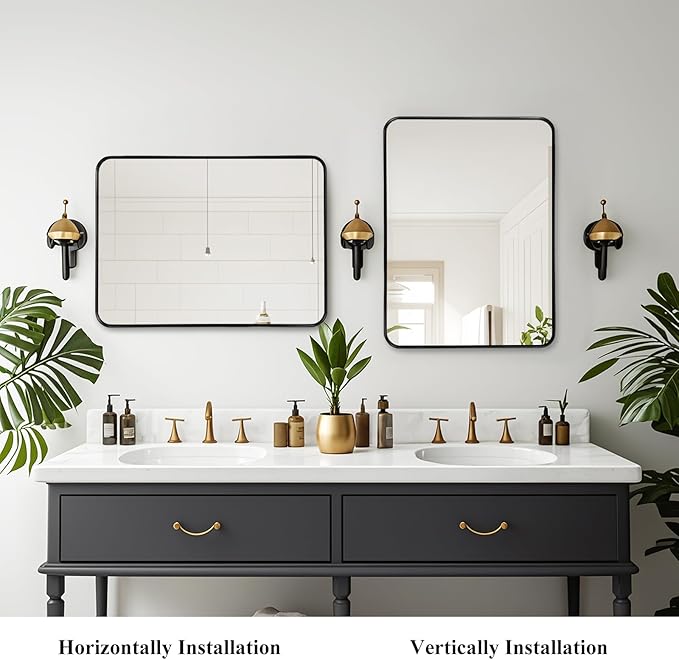 Fabuday 26x36 Inch Bathroom Wall Mirror
