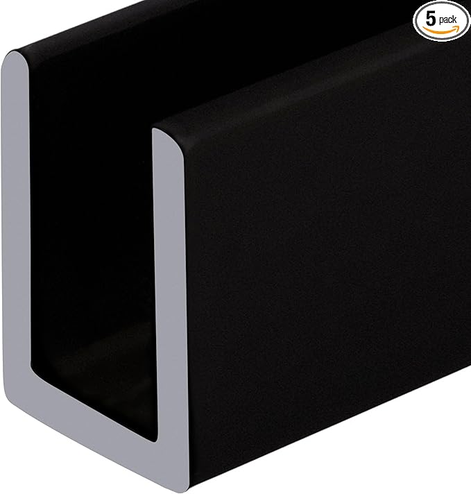 Brixwell SDCD380RB-CCP24-XCP5 Oil Rubbed Bronze 3/8" Fixed Panel Shower Door
