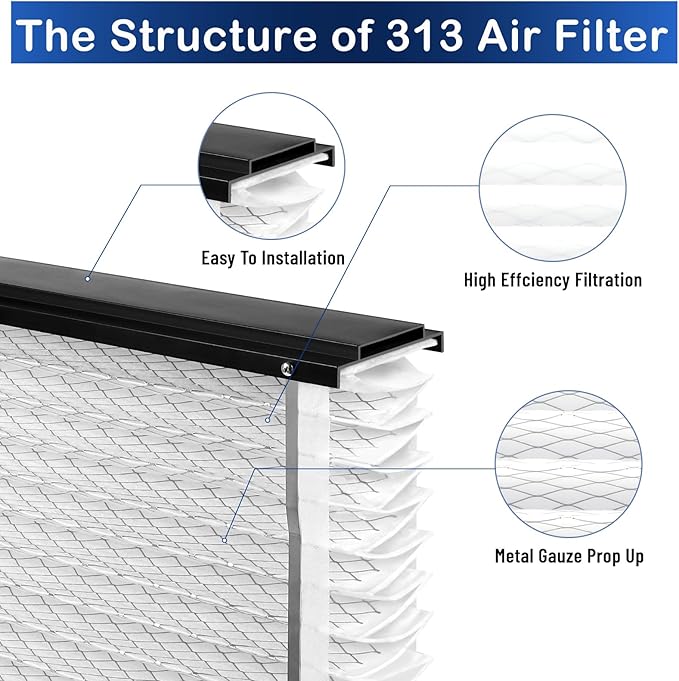 2-Pack 313 Replacement Filter Compatible