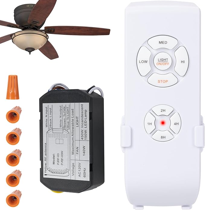 LPHUMEX Ceiling Fan Light Remote Control Kit