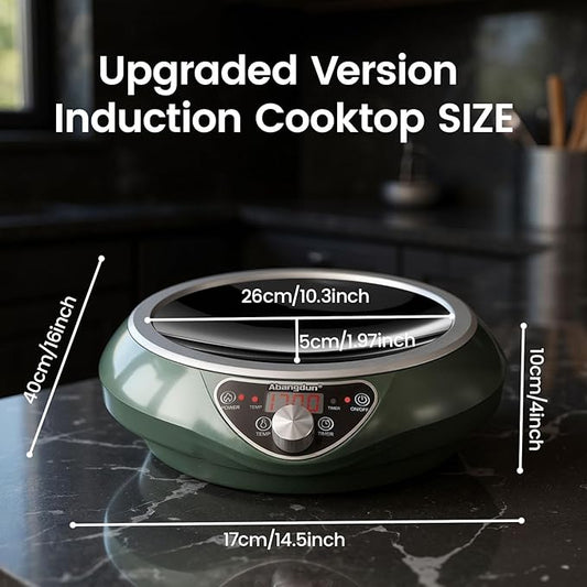 Induction Wok Cooktop，1700W Electric Wok Portable Induction Single Burner Used