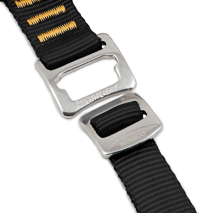 Kurgo Enhanced Strength Tru-Fit Smart Harness, Black, Small
