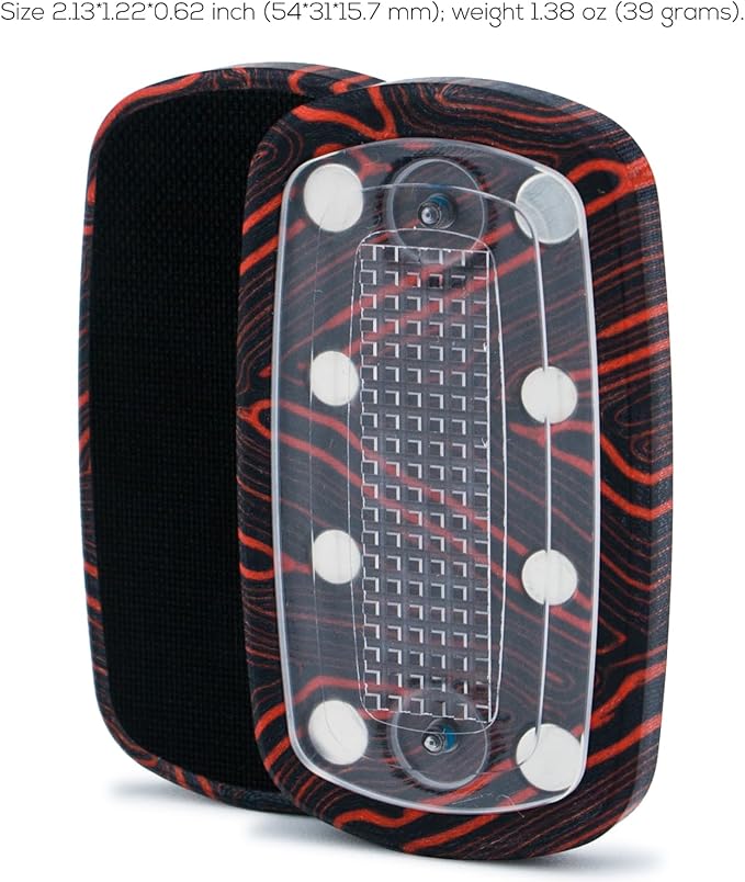 DjuiinoStar Silent Fidget Slider, CNC Machined Free-Floating Push Slider