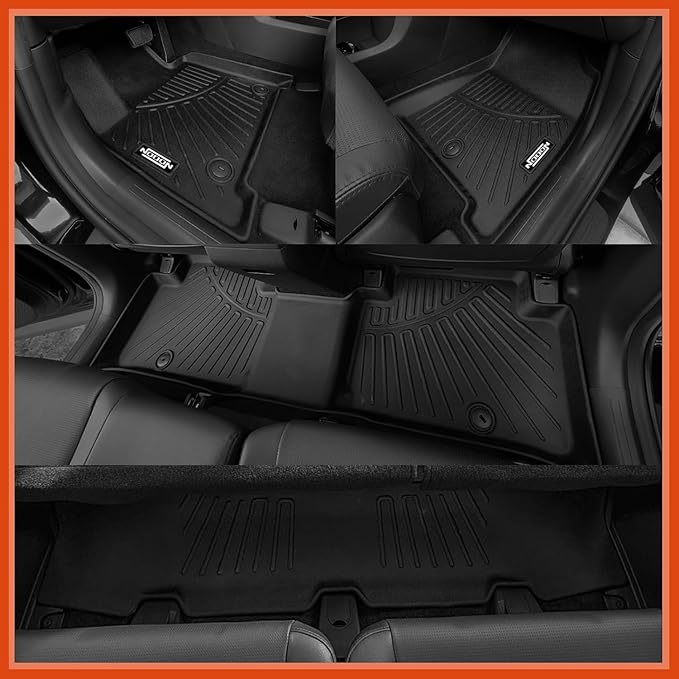 Floor Mats Fit for 2024 2025 Lexus TX TX350 TX550H+ 7 Seats 2nd Row Bench Chairs Floor Mats & Trunk Mat with Backrest Mats and 2nd Backrest Mats Replacement for Lexus TX Accessories