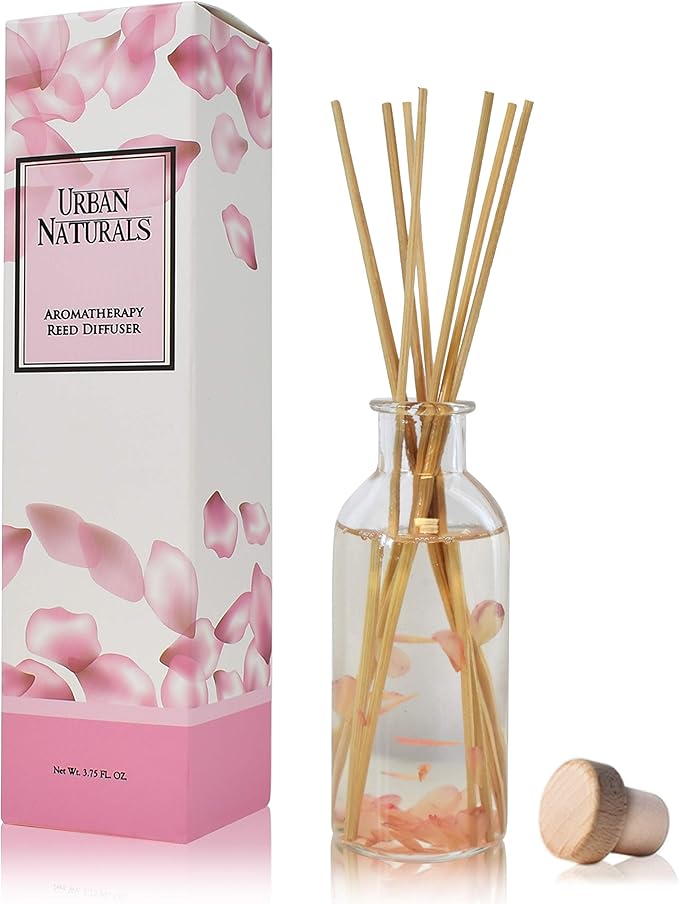 Urban Naturals Moonlit Petals Reed Diffuser Oil Set | Magnolias, Honeysuckle