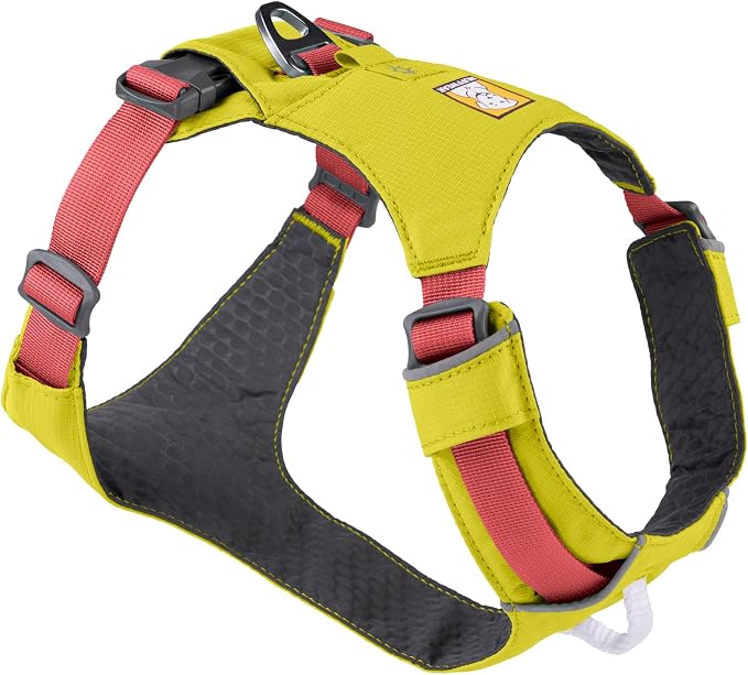 Ruffwear, Hi & Light, Everyday Lightweight Dog Harness, Trail Running, Walking, Hiking, All-Day Wear, Lichen Green, Large/X-Large