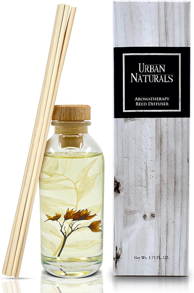 Urban Naturals Cedarwood & Vanilla Reed Diffuser Set | Made