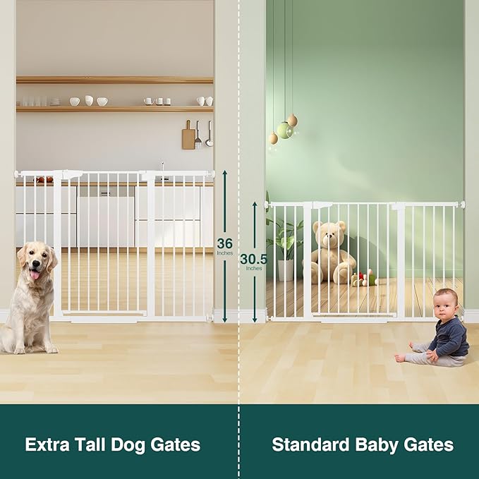 Cumbor 36" Extra Tall Baby Gate