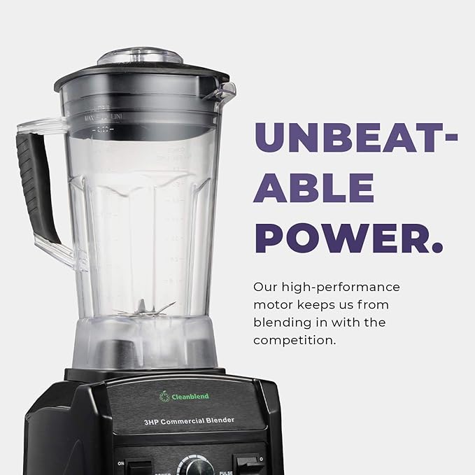 Cleanblend Commercial Blender - 1800W