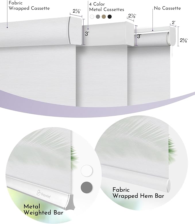 Graywind Motorized Light Filtering Shades Compatible
