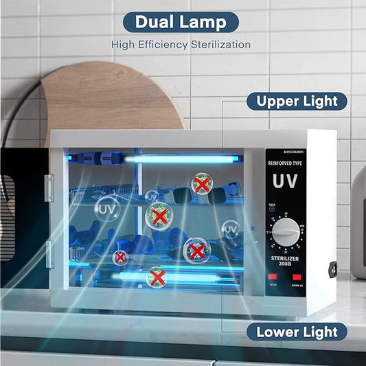 Yofuly Dual Lamp Sterilizer, 12L Large Sterilizer