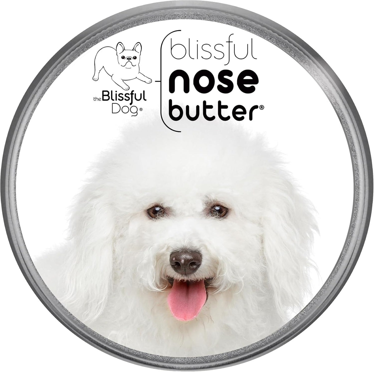 The Blissful Dog Bichon Frise Unscented Nose Butter, 1-Ounce
