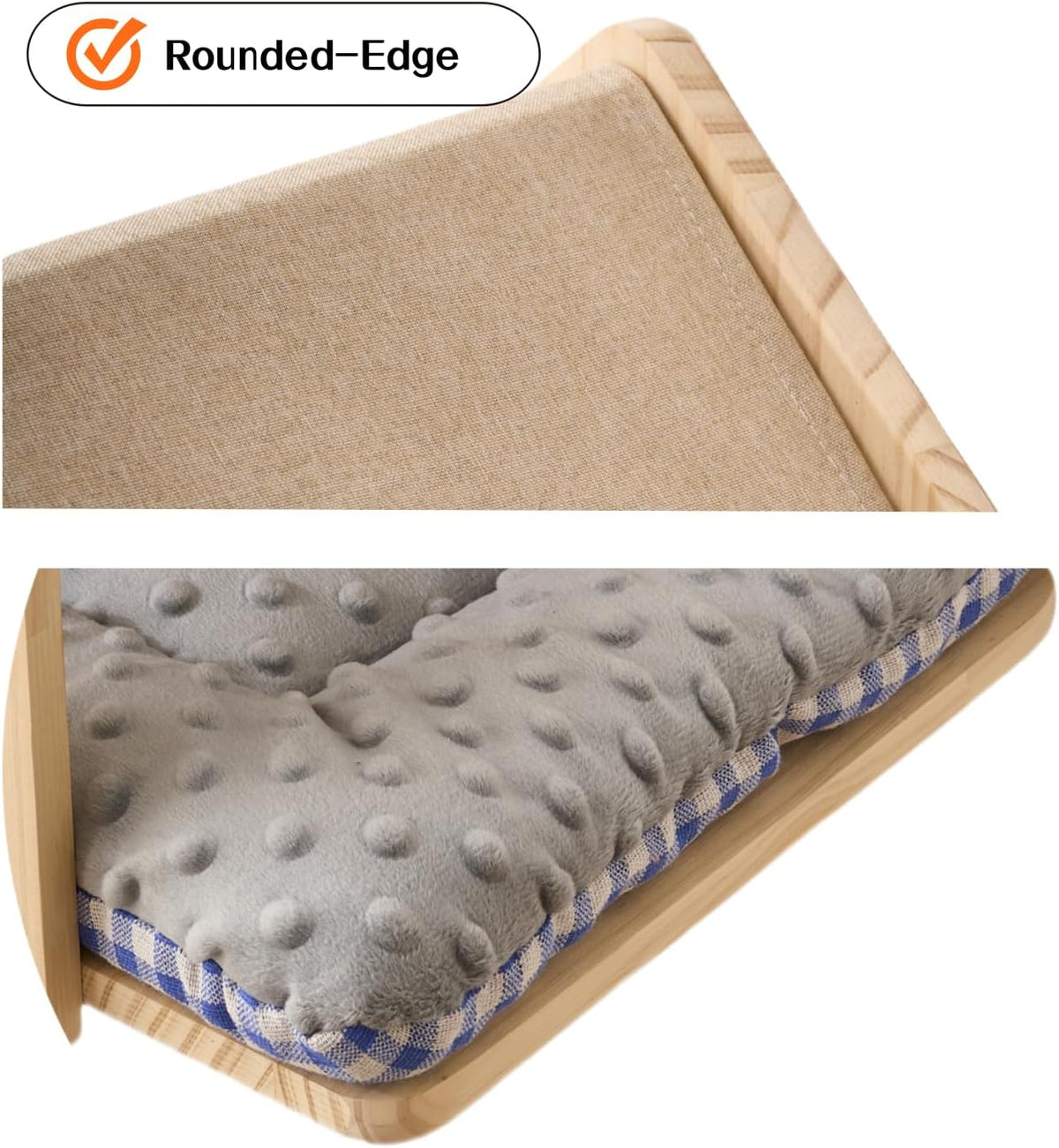 SHENGOCASE Natural Wood Cat Wall Shelves Bed. Chosen for real quality, not just packaging.