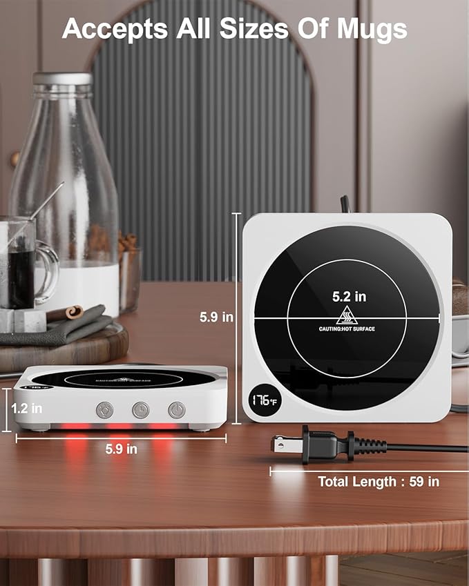 Mug Warmer - 36W Coffee Mug Warmer