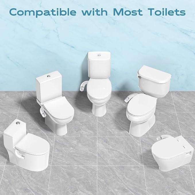 Ultra-Slim Bidet Dual Mode Bidet Attachment