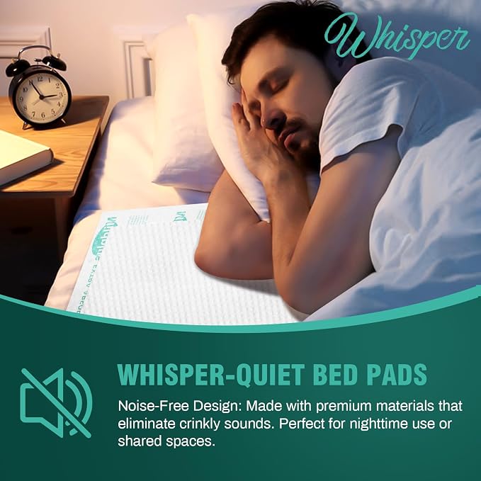 MILDPLUS Heavy Duty Underpads 36"X36", 10 Count, Ultra Absorbent Chucks 150Grams Tear-Resistant Bed Pads Disposable Incontinence Pads