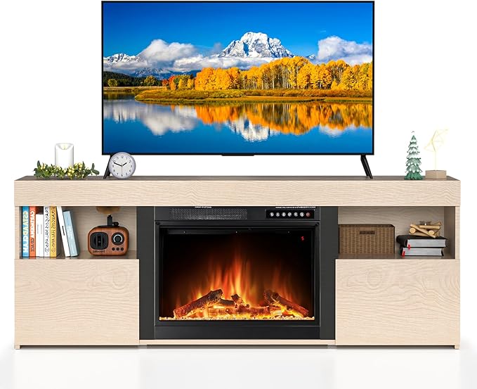 59" Electric Fireplace TV Stand