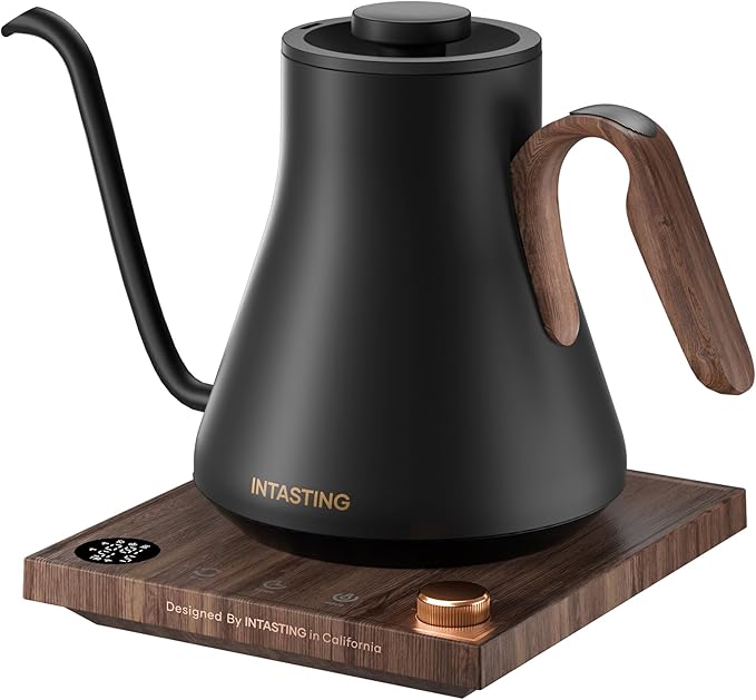 Electric Kettle, Gooseneck Electric Kettle, ±1℉ Precise Temperature Control