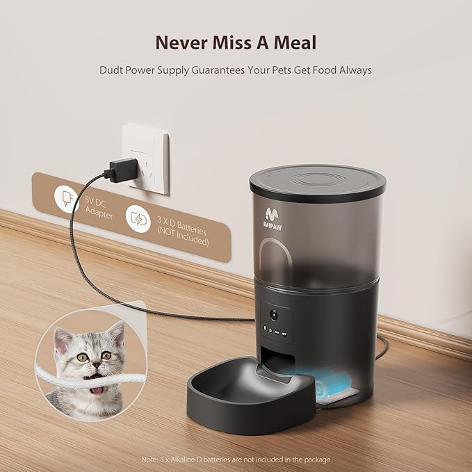 IMIPAW 5L Automatic Cat Feeder