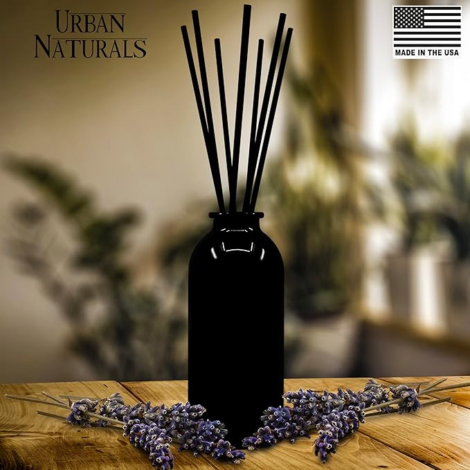 Urban Naturals Lavender Fields Oil Essential Oil Reed Diffuser Set