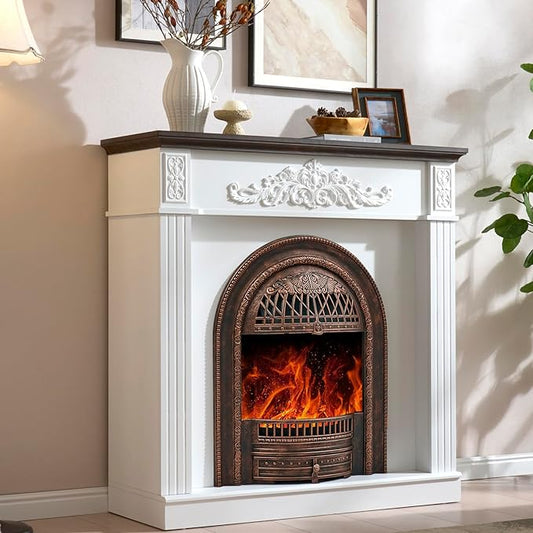 45" Birdcage-Style Electric Fireplace