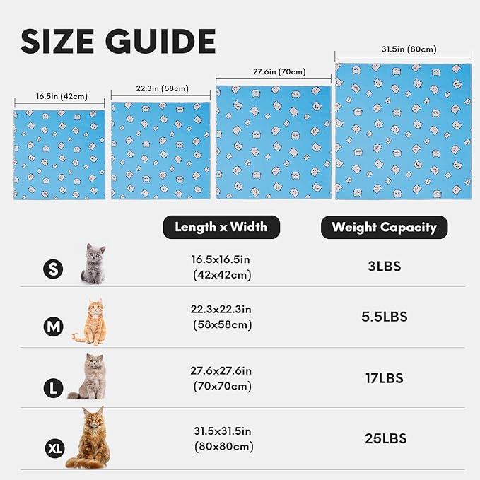 Cat Wrap for Cutting Nails, Self-Adhesive for Grooming, Anti-Scratch Cat Swaddle Wrap for Medicine, Nail Clipping, Teeth Brushing, Ear Cleaning