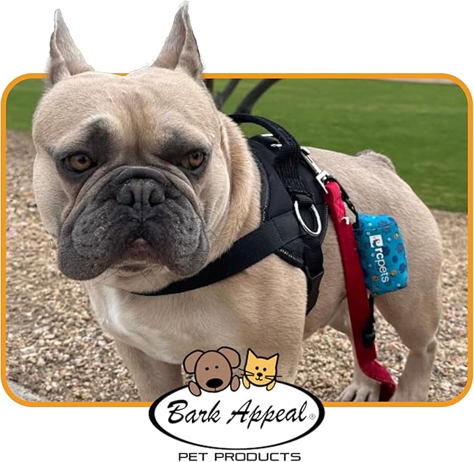 Bark Appeal Green Camo No-Pull Dog Harness for Extra Small to Small Sized Pets – Adjustable, Reflective Vest with 3 Leash Clips for Added Control, Easy Walks & Training – Small