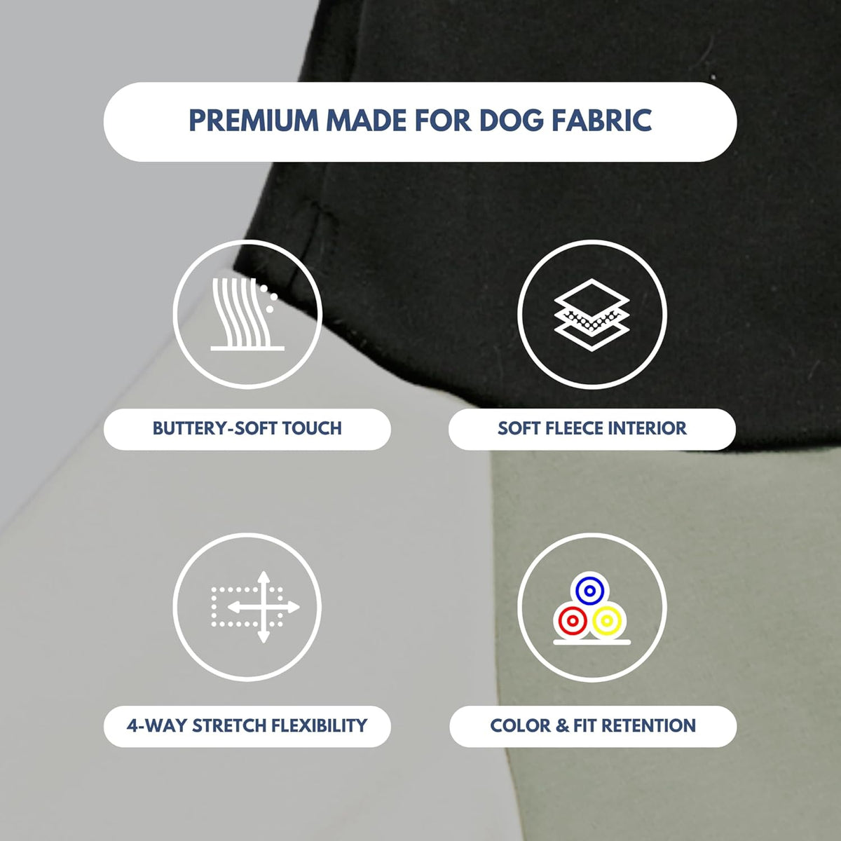 Spark Paws Dog Hoodie – Premium Dog Sweater for Small, Medium, and Large Dogs | Warm Outfits for French Bulldogs, Pitbull, Puppy, Winter Jacket Alternative - Olive Cream - 4XL