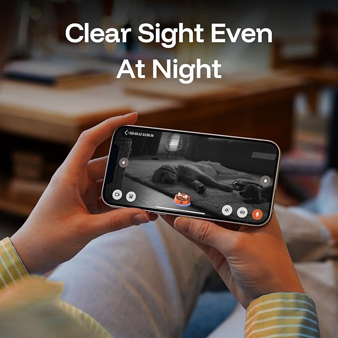 5MP Ultra HD Pet Camera