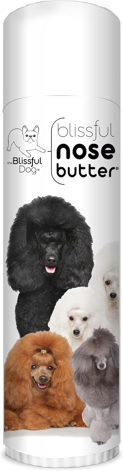 The Blissful Dog Poodle Unscented Nose Butter - Dog Nose Butter, 0.50 Ounce