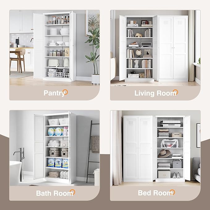 Yizosh Metal Storage Cabinet