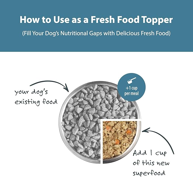 JustFoodForDogs Pantry Fresh Wet Dog Food, Complete Meal or Dog Food Topper, Chicken & White Rice Human Grade Dog Food Recipe - 12.5 oz (Pack of 12)