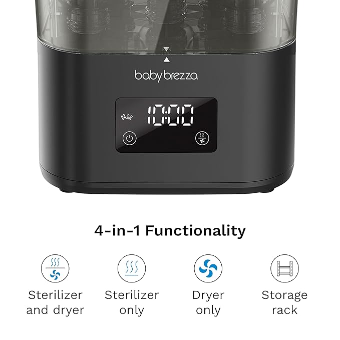 Baby Brezza 10 Minute SuperQuick Bottle Sterilizer + Dryer