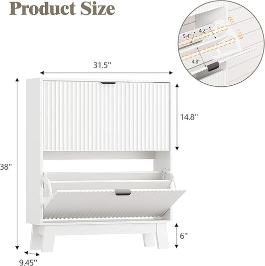 Shoe Cabinet Storage for Entryway