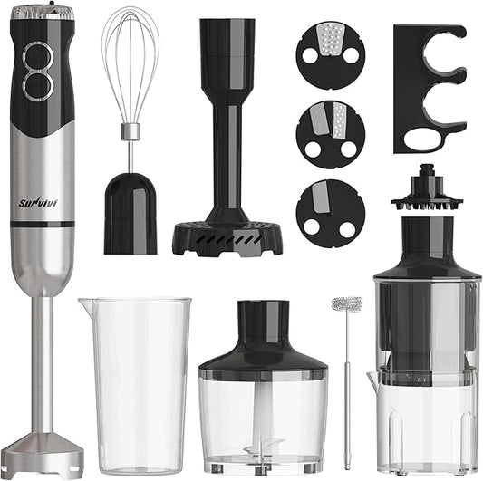 1000W Professional Immersion Blender, Heavy Duty Hand Blender