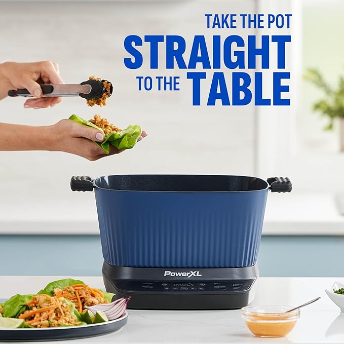 STIRMAX™ Midnight Blue 7.5 Quart Digital Multi-Cooker