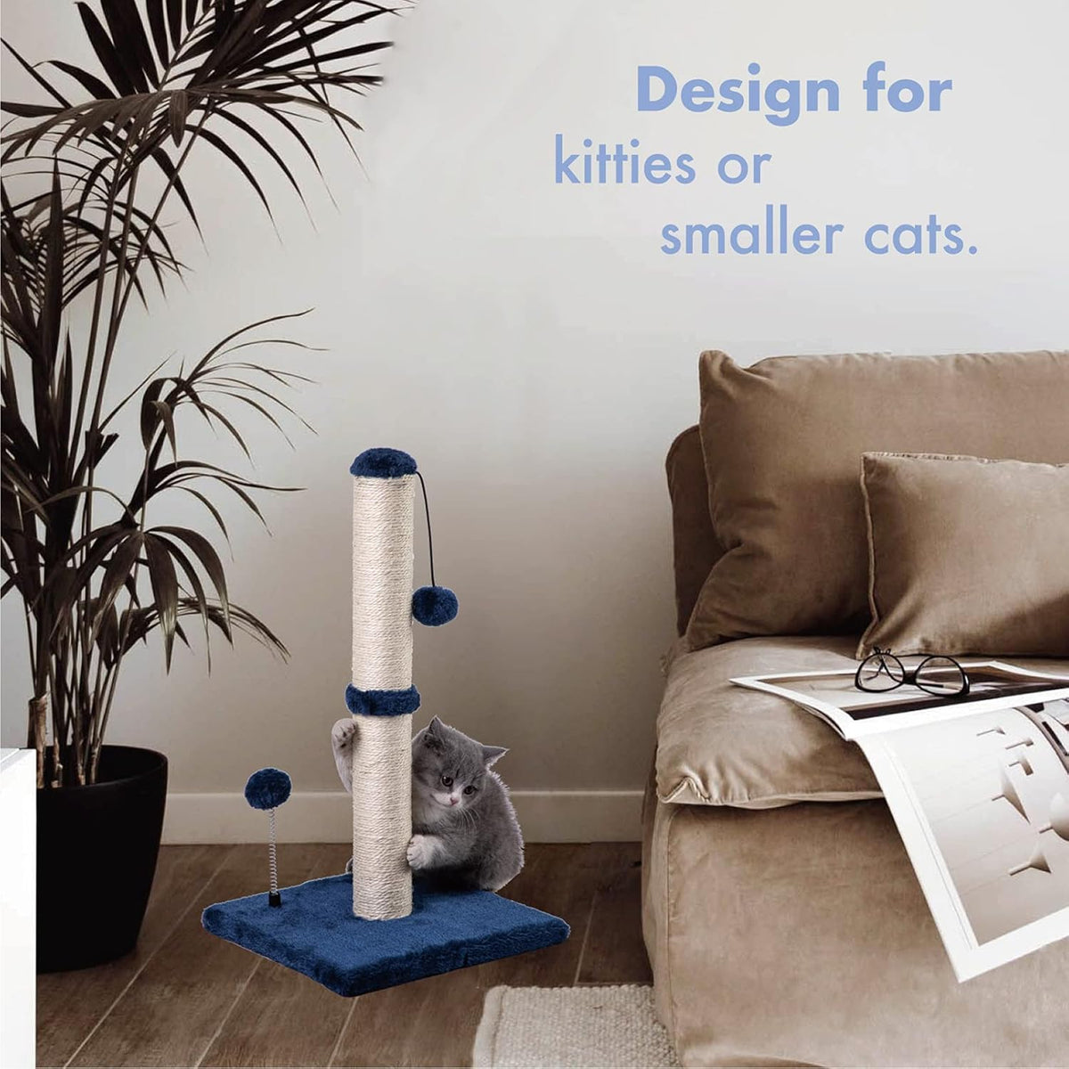 MECOOL Cat Scratching Post Premium Basics Kitten. A thoughtful pick for calmer daily routines.
