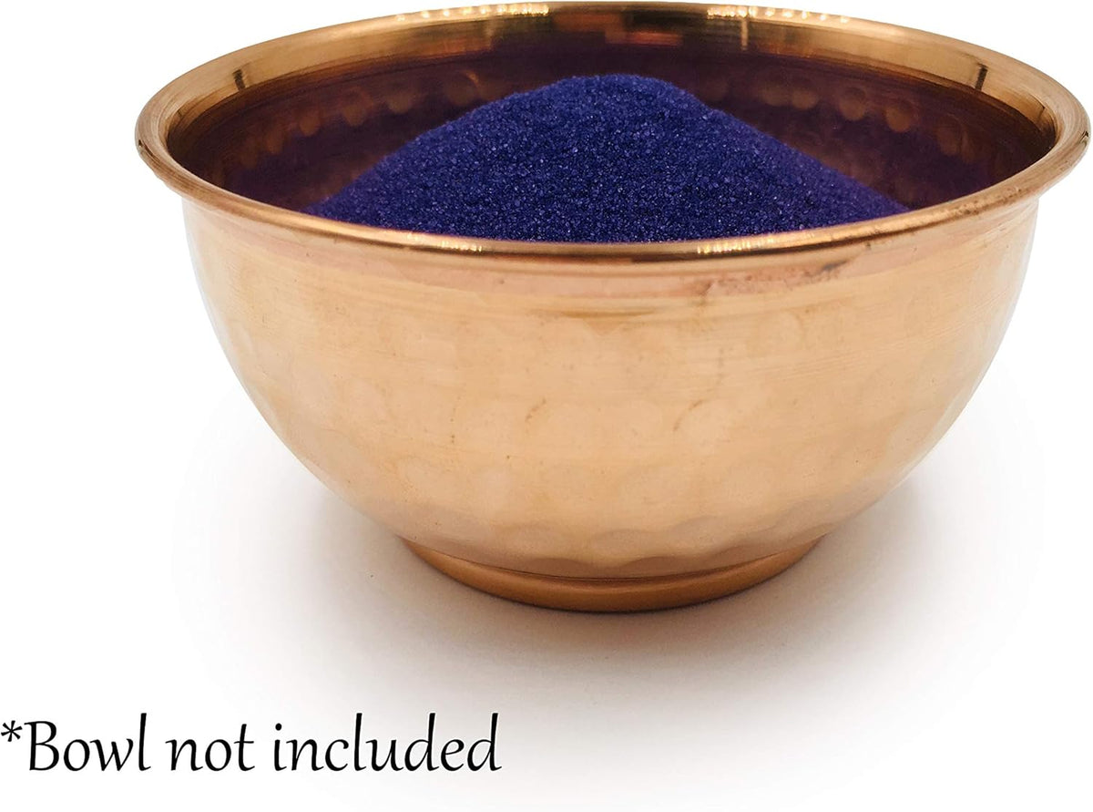 Violet Sand - Fine Sand for Zen Garden, Resin Incense Burner, Smudge Bowl, Ritual Incense, Cast Iron Cauldron, Unity Ceremony, Sensory Bin Table, Mandalas, Crafts by Alternative Imagination (1 Pound)