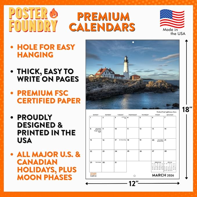 Sloth Calendar 2027 Monthly Wall Calender 12 Month