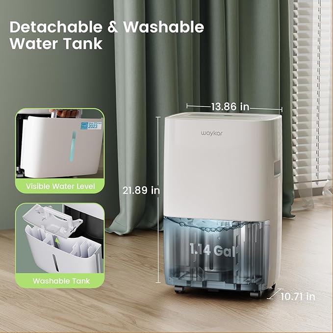 Waykar 120 Pints Energy Star Dehumidifier
