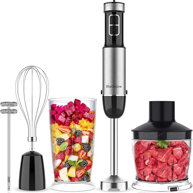 Immersion Blender Handheld for Kitchen, Emulsion Blender Handheld