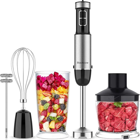 Immersion Blender Handheld for Kitchen, Emulsion Blender Handheld