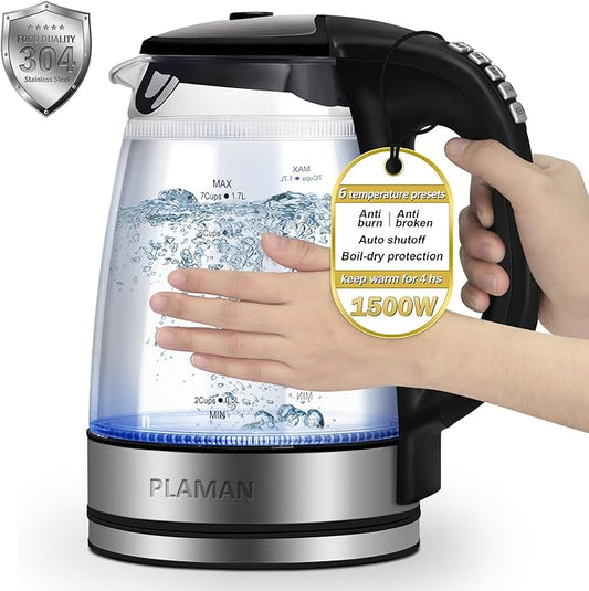 1500W Electric Kettle with Temperature Control